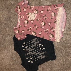 BACK TO SCHOOL SALE!! 2pack girls tops